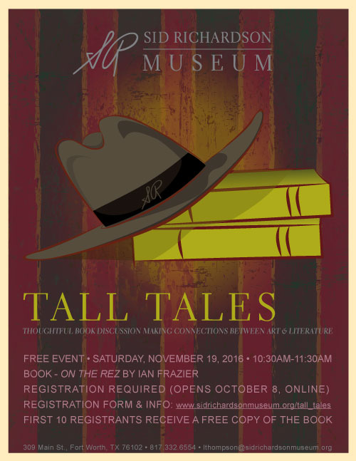 Tall Tales Event Flyer