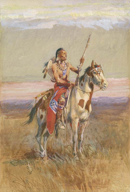 The Scout by Charles M. Russell