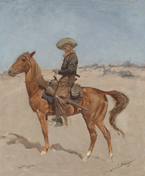 The Puncher, painting by Frederic Remington